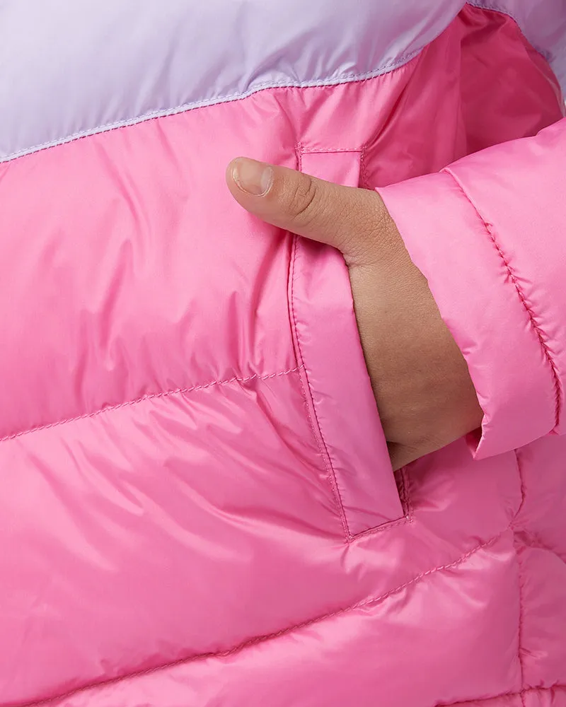 GIRLS' HOODED PUFFER JACKET